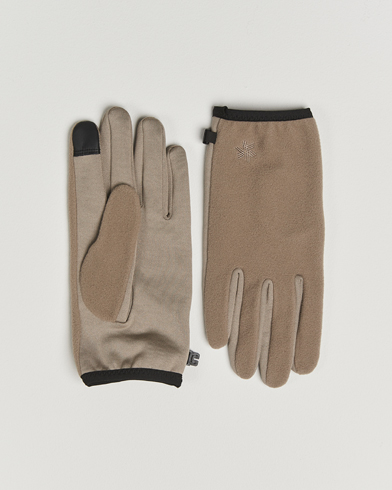 Heren | Goldwin | Goldwin Polartec Powerstretch Gloves Beige