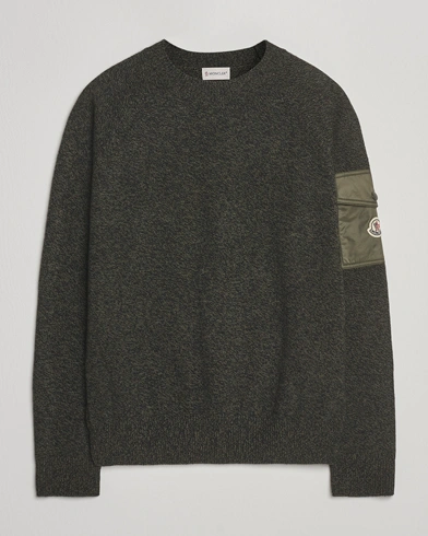 Heren | Moncler | Moncler Wool Crew Neck Military