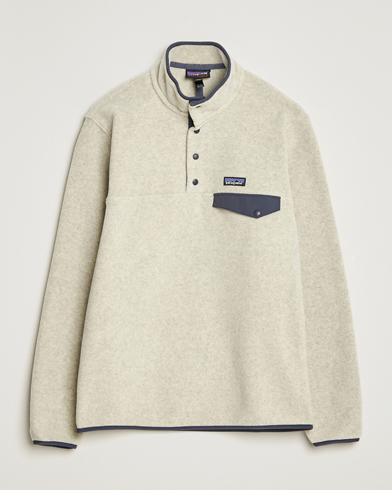 Heren | Patagonia | Patagonia Synch Snap T Half Zip Fleece Oatmeal Heather