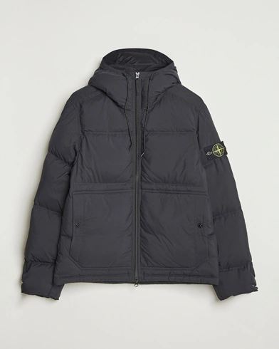 Heren | Stone Island | Stone Island Ripstop Cordura Padded Down Parka Black