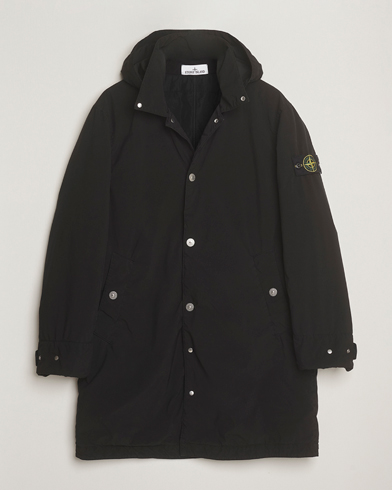 Heren | Stone Island | Stone Island Light Compact Padded Hood Coat Black