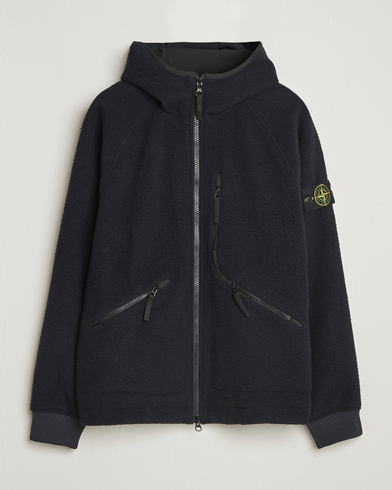 Heren | Stone Island | Stone Island Panno Ratinato Wool Jacket Navy