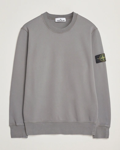 Heren | Stone Island | Stone Island Garment Dyed Fleece Sweatshirt Cement