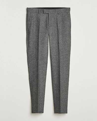 Heren | Tiger of Sweden | Tiger of Sweden Tenuta Brushed Wool Trousers Black