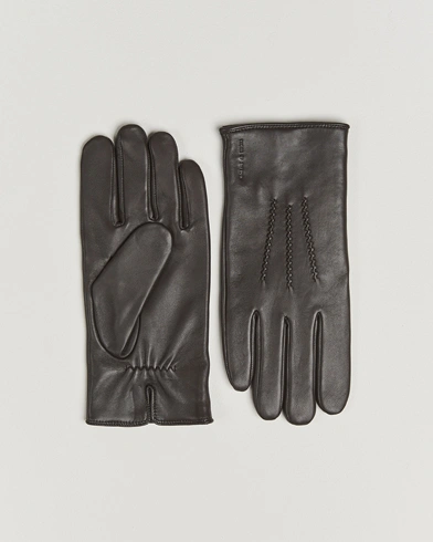 Heren | Tiger of Sweden | Tiger of Sweden Garvin Leather Glove Dark Brown
