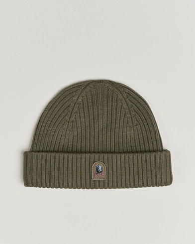 Heren | Parajumpers | Parajumpers Ribbed Hat Olive Grey