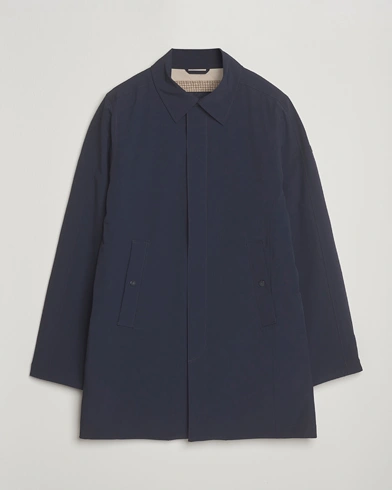 Heren | Morris | Morris Grant Car Coat Navy