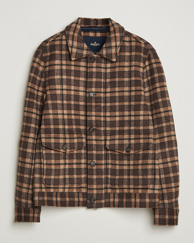 Heren | Morris | Morris Theobald Jacket Brown