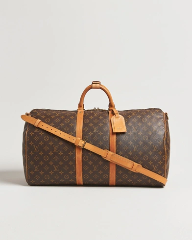 Heren | Louis Vuitton Pre-Owned | Louis Vuitton Pre-Owned Keepall Bandoulière 55 Monogram