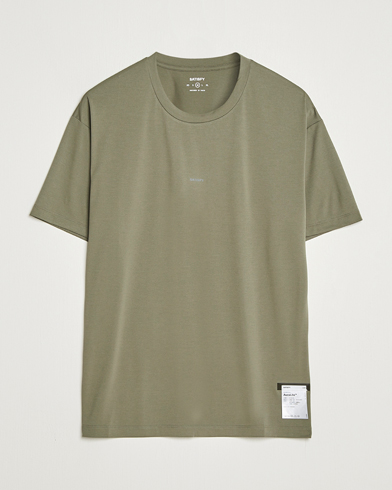 Heren | Satisfy | Satisfy AuraLite T-Shirt Dusty Olive
