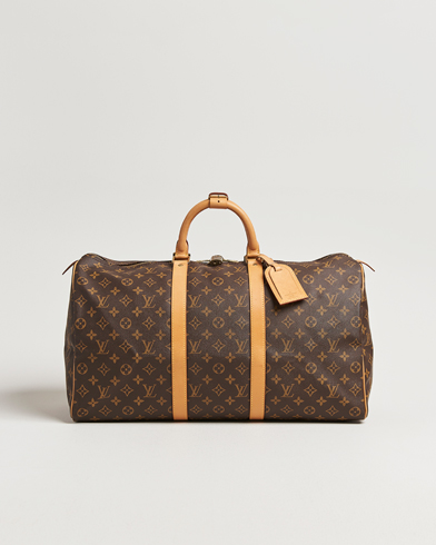 Heren | Louis Vuitton Pre-Owned | Louis Vuitton Pre-Owned Keepall 50 Monogram