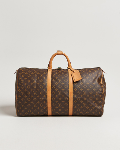 Heren | Louis Vuitton Pre-Owned | Louis Vuitton Pre-Owned Keepall 55 Monogram