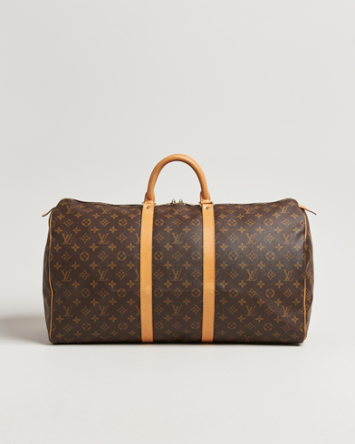 Heren | Louis Vuitton Pre-Owned | Louis Vuitton Pre-Owned Keepall 55 Monogram