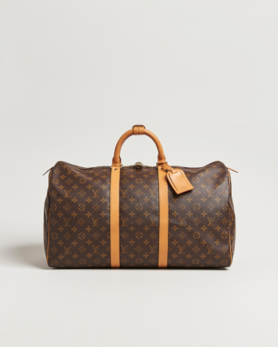 Heren | Louis Vuitton Pre-Owned | Louis Vuitton Pre-Owned Keepall 50 Monogram