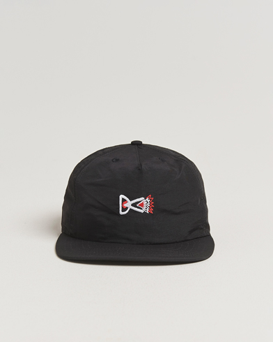 Heren | District Vision | District Vision 5 Panel Nylon Cap Black
