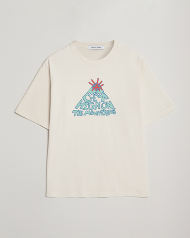 Heren | District Vision | District Vision California Cotton T-Shirt Vintage White