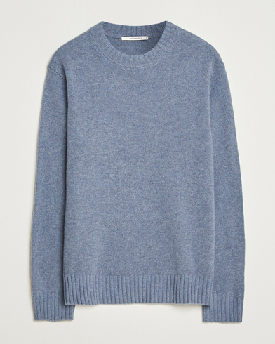 Heren | A Day's March | A Day's March Marlow Lambswool Sweater Frost