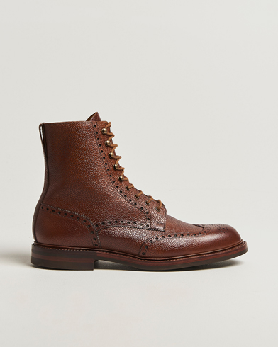 Heren | Crockett & Jones | Crockett & Jones Islay Boot Tan Scotch Grain Calf