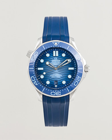 Gebruikt | Omega Pre-Owned | Omega Pre-Owned Summer Blue Seamaster Diver 300m 75th