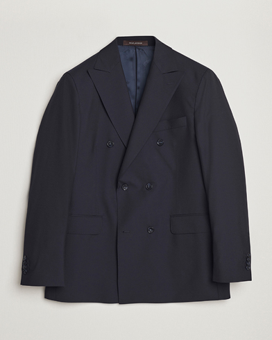 Heren | Oscar Jacobson | Oscar Jacobson Farris Wool Blazer Navy