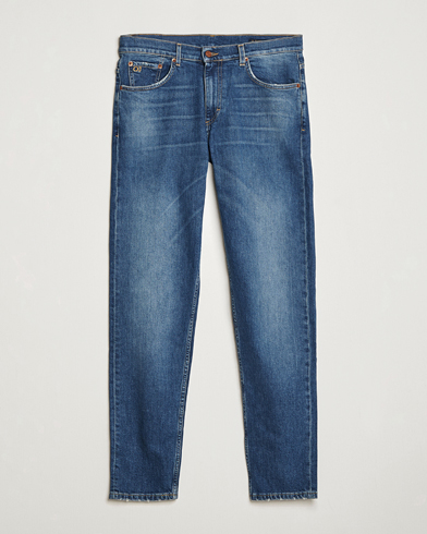 Heren | Oscar Jacobson | Oscar Jacobson Karl Cotton Stretch Jeans Vintage Wash