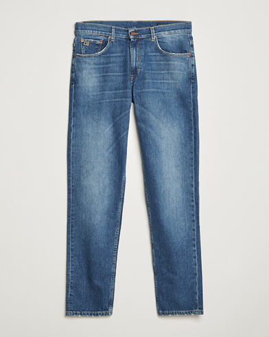 Heren | Oscar Jacobson | Oscar Jacobson Johan Cotton Stretch Jeans Vintage Wash