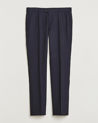 Heren | Oscar Jacobson | Oscar Jacobson Denz Wool Trousers Navy