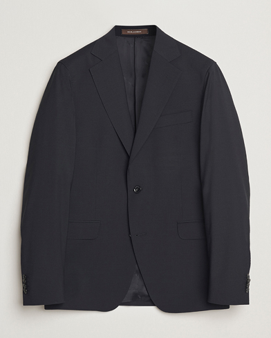 Heren | Oscar Jacobson | Oscar Jacobson Ego Wool Blend Blazer Black