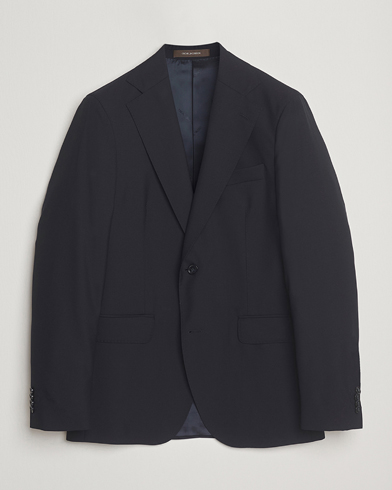 Heren | Oscar Jacobson | Oscar Jacobson Ego Wool Blazer Navy