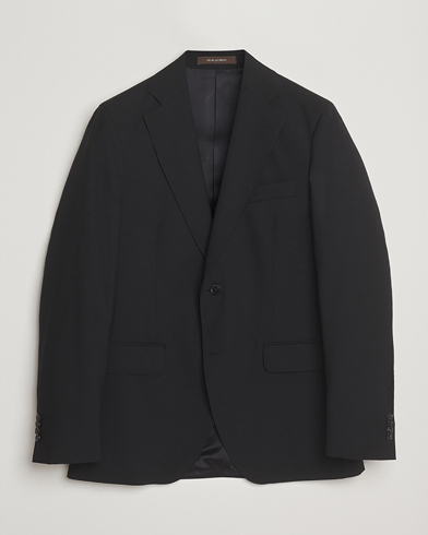 Heren | Oscar Jacobson | Oscar Jacobson Fogerty Wool Blazer Black