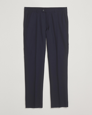 Heren | Oscar Jacobson | Oscar Jacobson Dandy Wool Trousers Blue