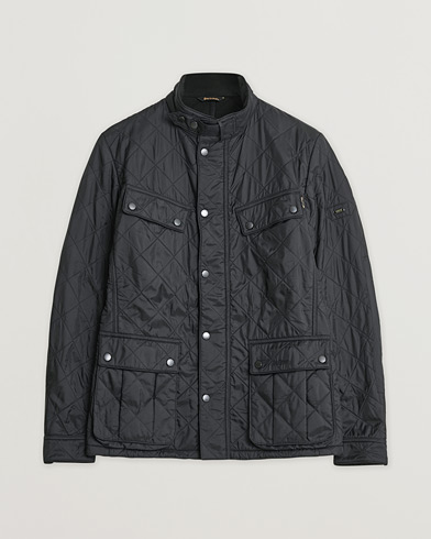 Heren | Pre-owned | Barbour International Ariel Polarquilt Black