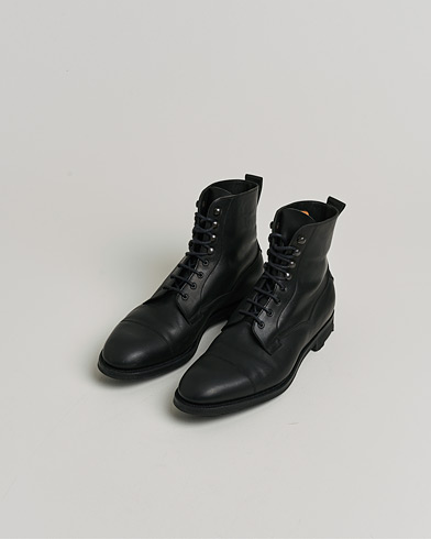 Heren | Pre-owned | Edward Green Galway Ridgeway Boot Black Delapré