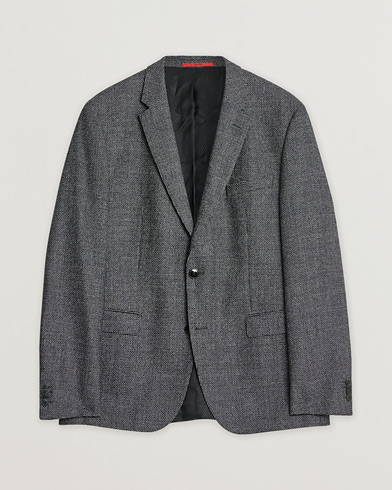 Heren | Pre-owned | HUGO Flannel Wool Blazer Grey 54