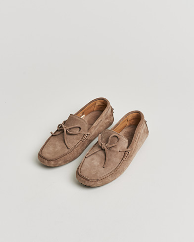 Heren | Pre-owned | Oscar Jacobson Driving Shoe Suede Grey