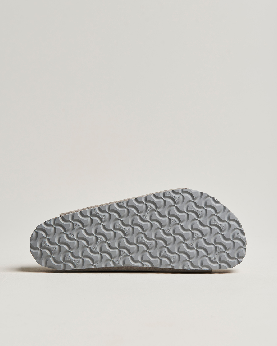 Heren | Sandalen slides | BIRKENSTOCK | Arizona Soft Footbed Stone Coin Suede