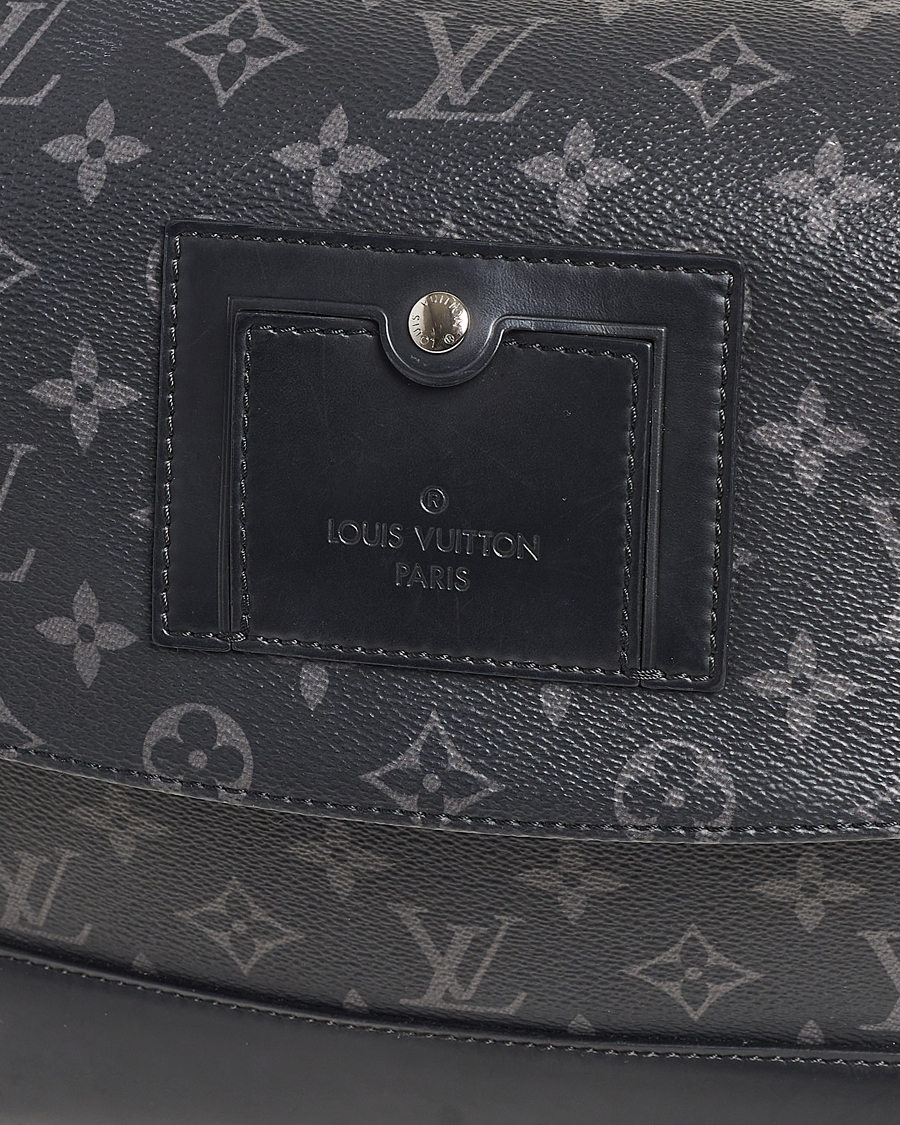 Heren | Pre-Owned & Vintage Bags | Louis Vuitton Pre-Owned | Messenger Voyager PM Bag Monogram Eclipse