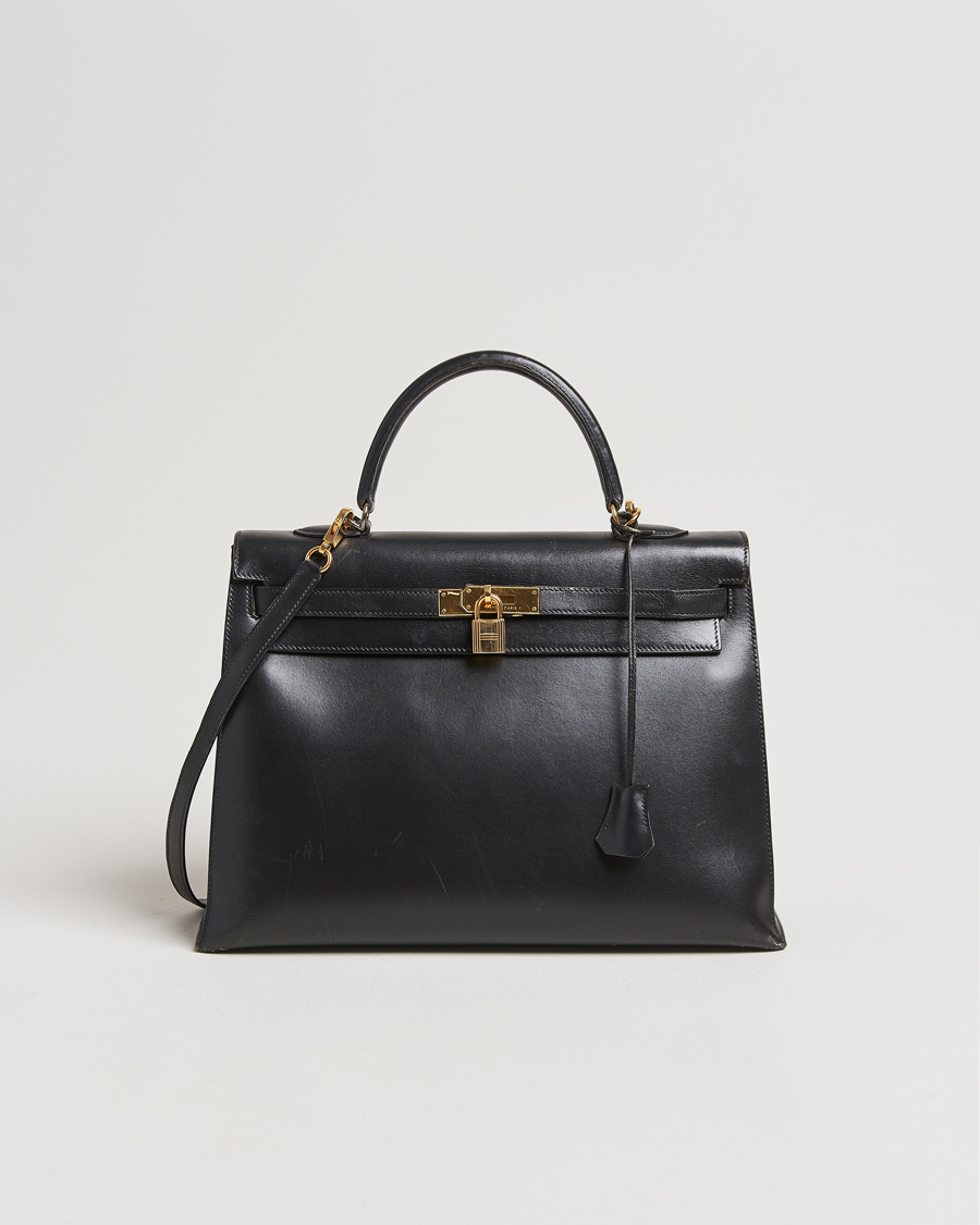 Heren | Gifts for Her | Hermès Pre-Owned | Kelly 35 Handbag Black