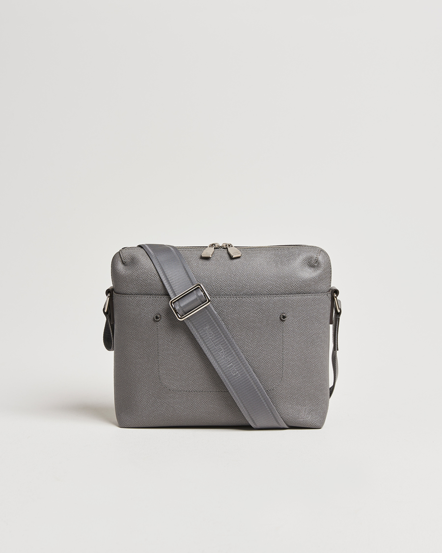 Heren | Pre-Owned & Vintage Bags | Louis Vuitton Pre-Owned | Gray Taiga PM Messenger Bag Grigori
