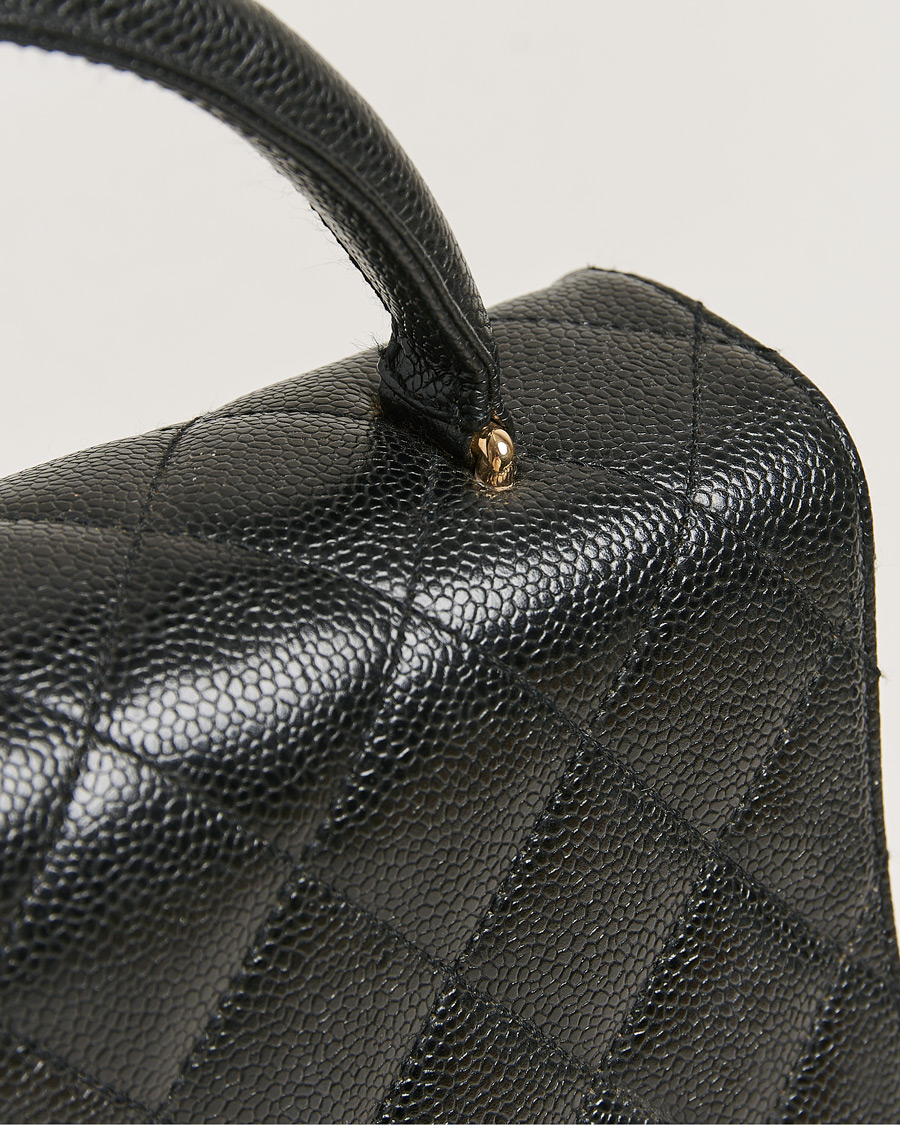 Heren | Gifts for Her | Chanel Pre-Owned | Kelly Top Handle Bag Black Caviar