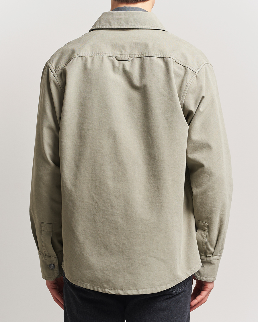 Heren | Overhemden | A.P.C. | Basile Denim Overshirt Gray Green