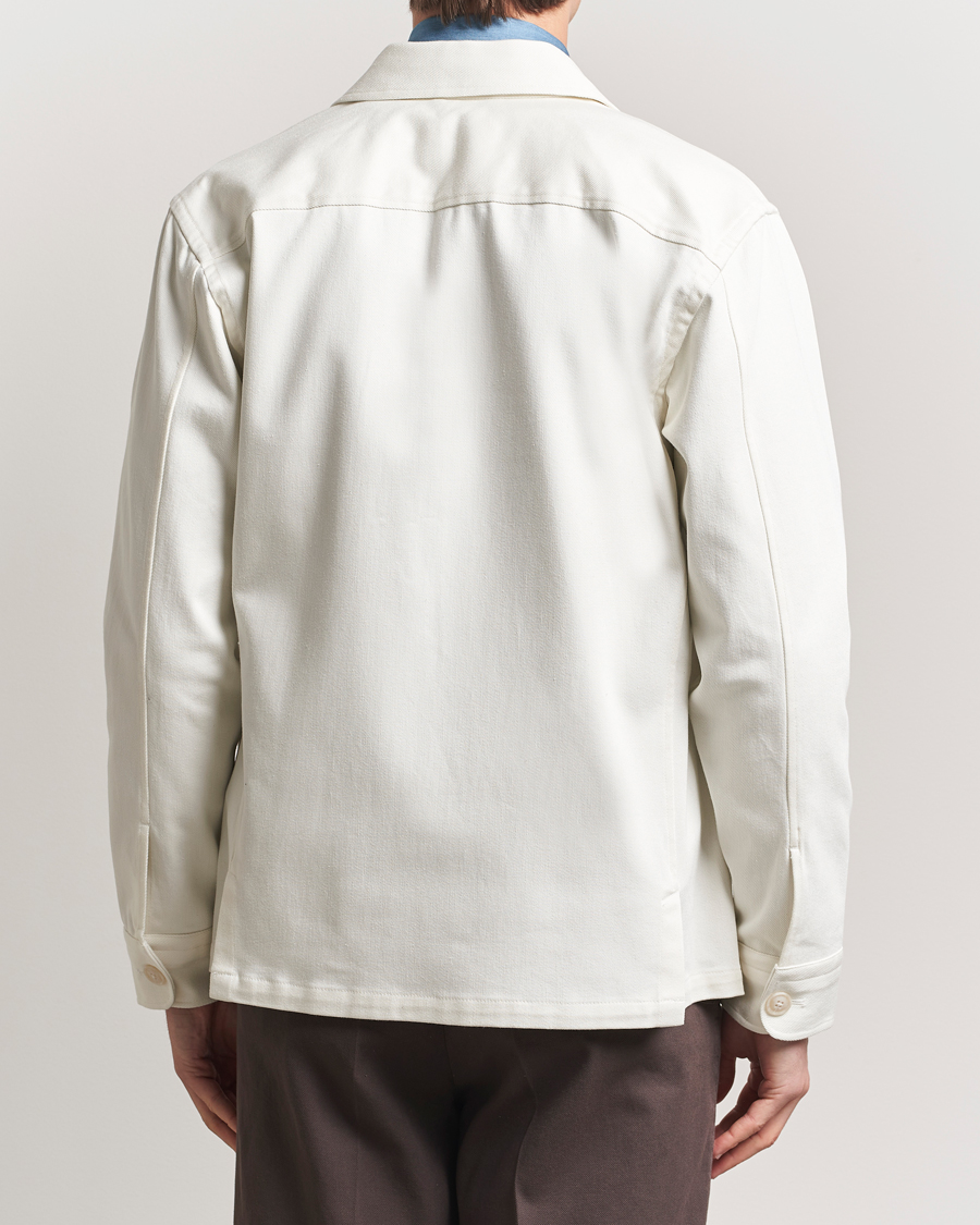 Heren | Overhemden | Eton | Chore Denim Overshirt Off White