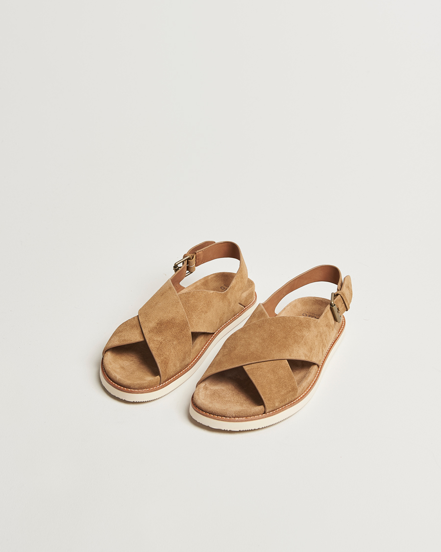 Heren | Sandalen slides | Polo Ralph Lauren | Zane Suede Sandals Desert Tan