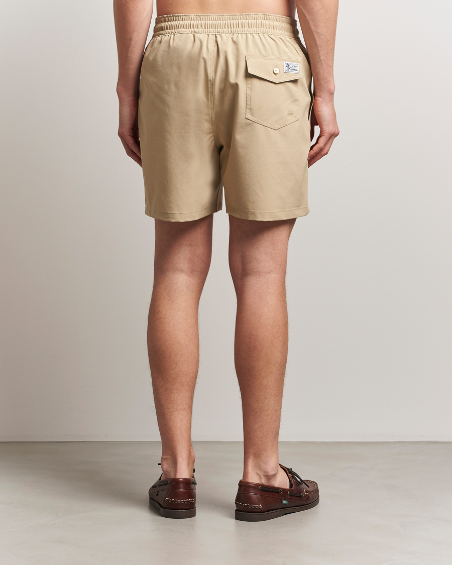 Heren | Zwembroek | Polo Ralph Lauren | Recycled Traveler Swimshorts Coastal Beige