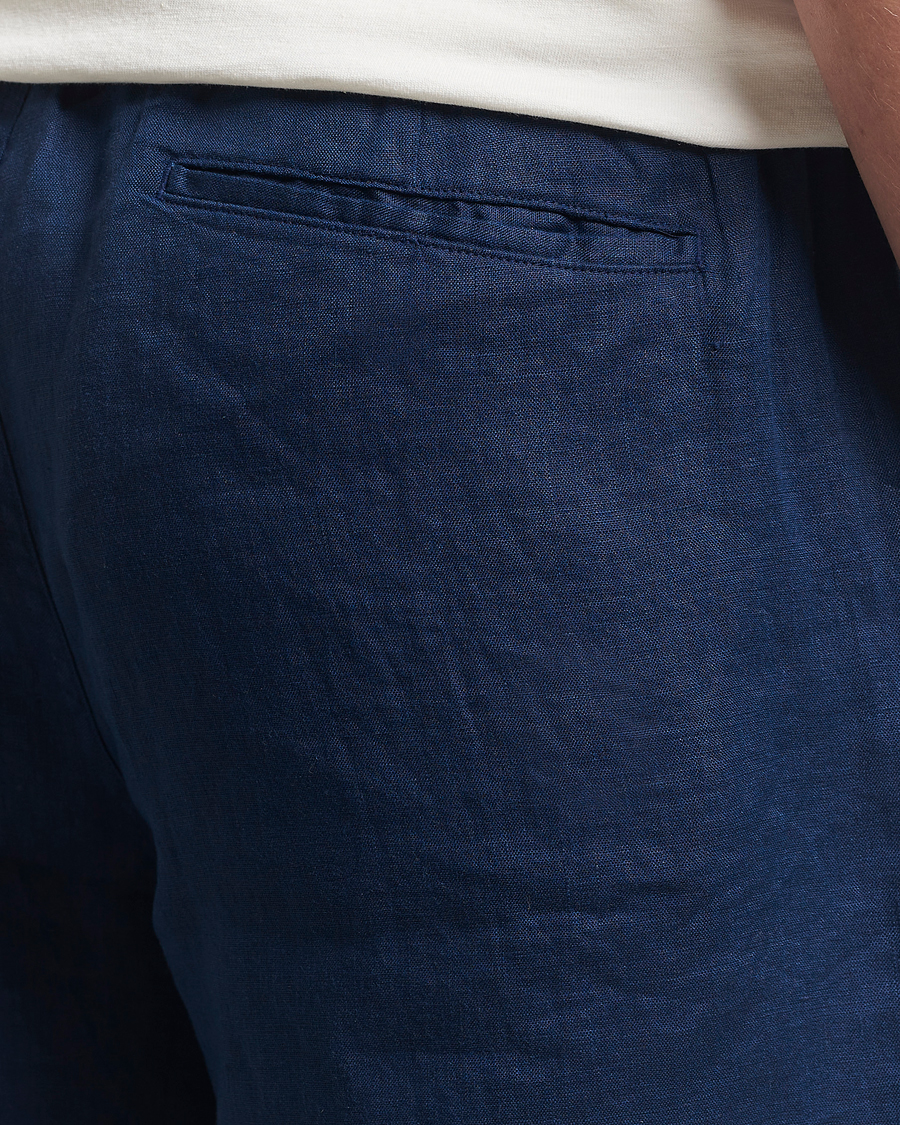 Heren | Korte broek | Polo Ralph Lauren | Prepster Drawstring Linen Shorts Newport Navy