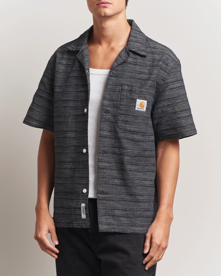 Heren | Overhemden | Carhartt WIP | Gellar Short Sleeve Shirt Black