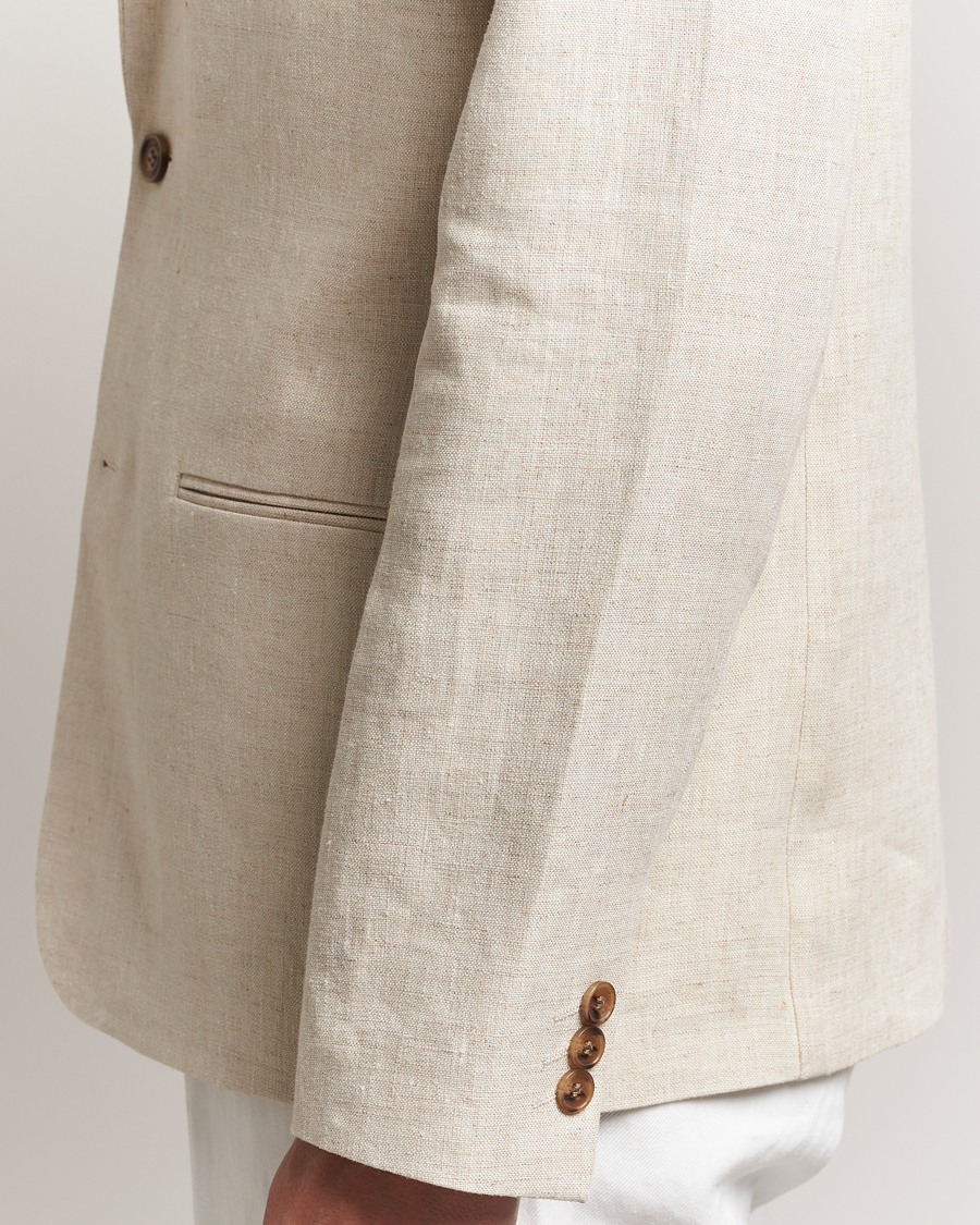 Heren | Blazers | NN07 | Timo Linen Blazer Oat