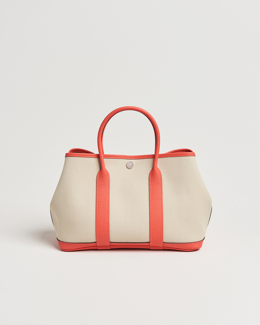 Heren | Pre-Owned & Vintage Bags | Hermès Pre-Owned | Garden Party 30 Canvas