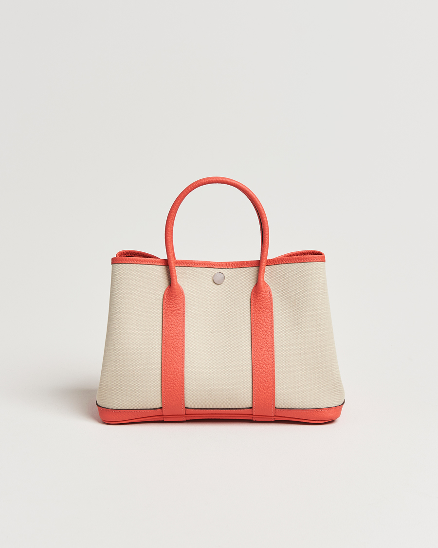 Heren | Pre-Owned & Vintage Bags | Hermès Pre-Owned | Garden Party 30 Canvas