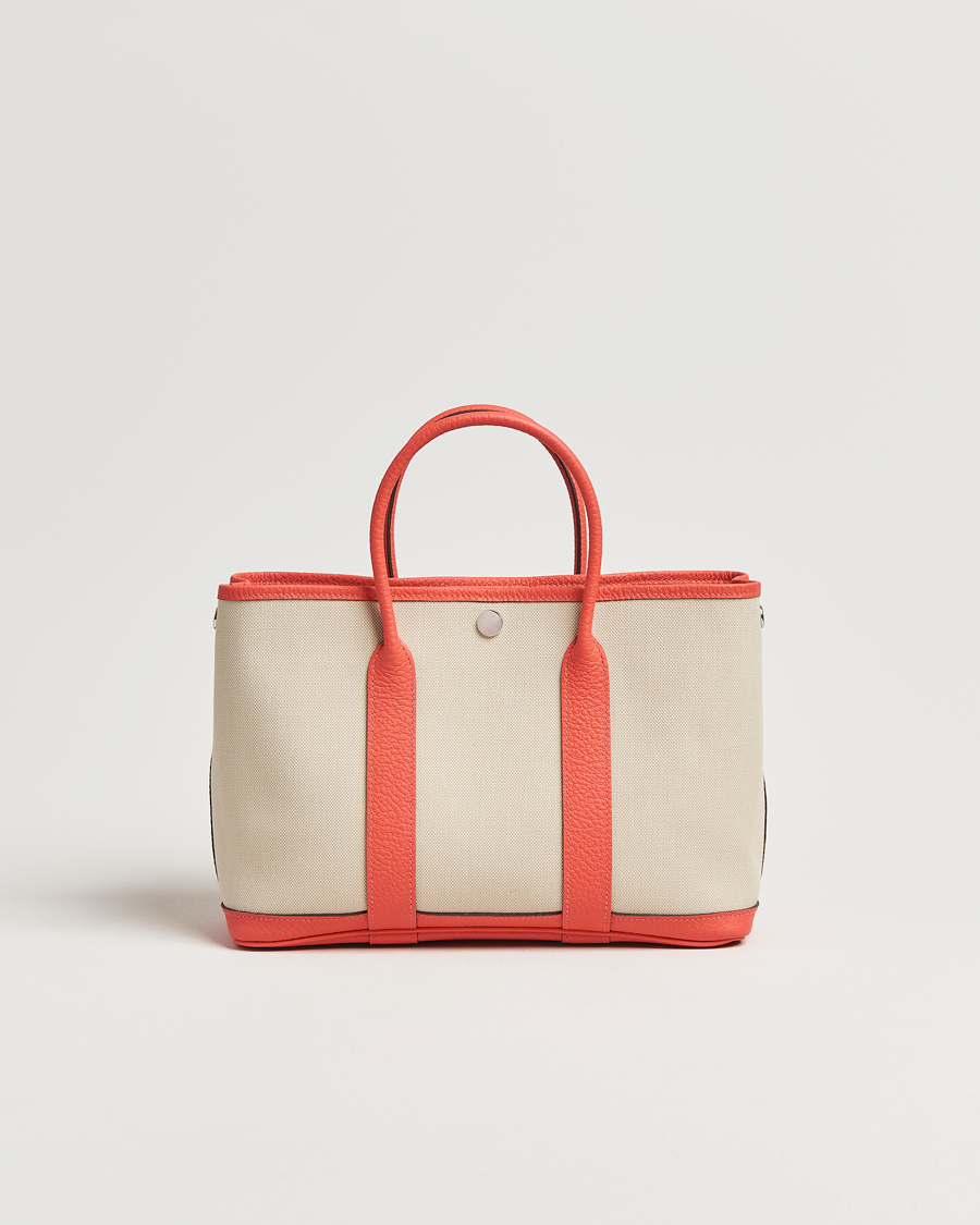 Heren | Pre-Owned & Vintage Bags | Hermès Pre-Owned | Garden Party 30 Canvas